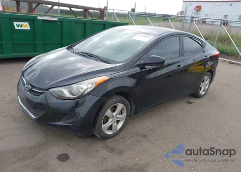 2011 Hyundai Elantra Gls (Ulsan Plant) z USA, uszkodzony, nr VIN KMHDH4AE7BU085745